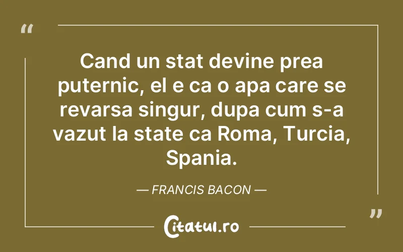Citat Francis Bacon - citate viata