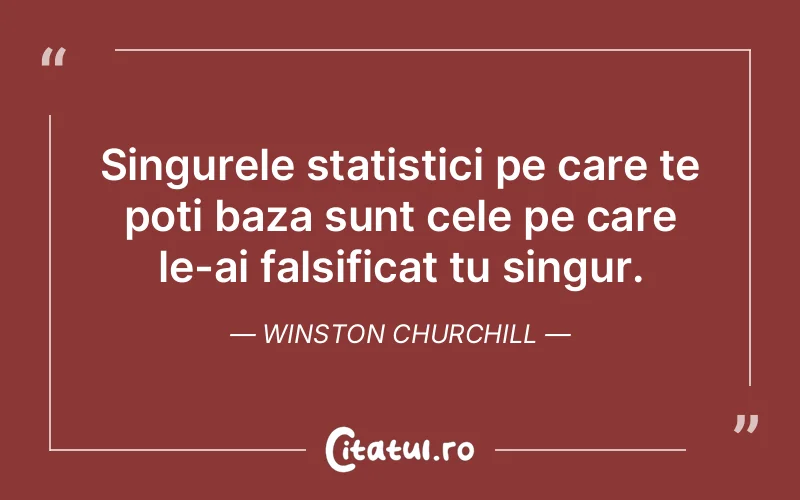 Citat Winston Churchill - citate viata