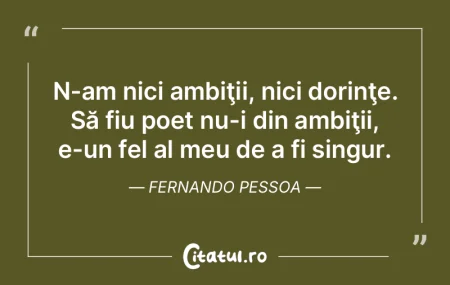 Exista simtaminte ce cata sa-l omoare pe...