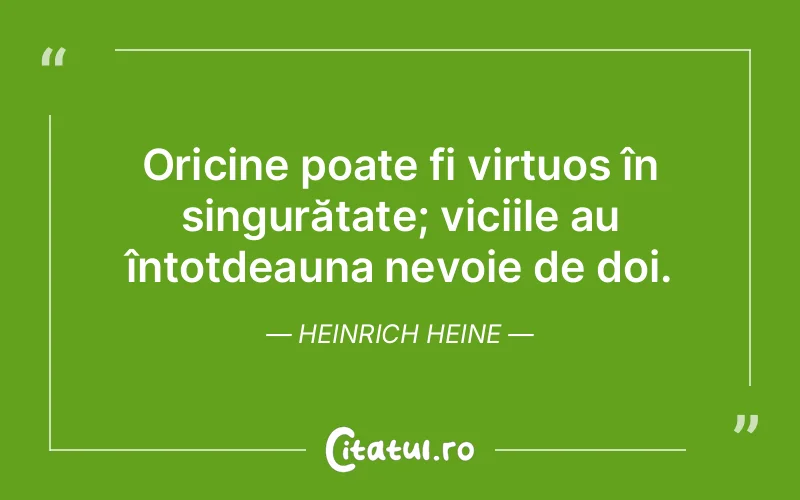 Citat Heinrich Heine - citate viata