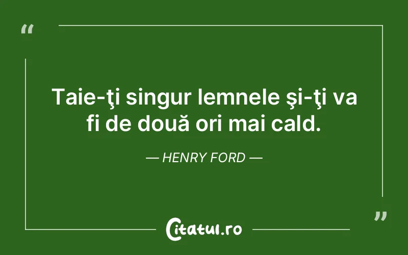 Citat Henry Ford - citate viata