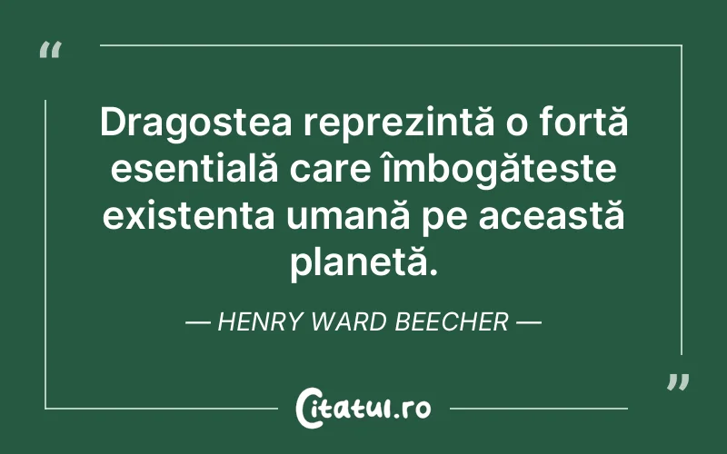 Citat Henry Ward Beecher - citate viata