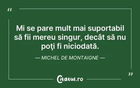 Să fii legat şi obligat de nevoie să ...