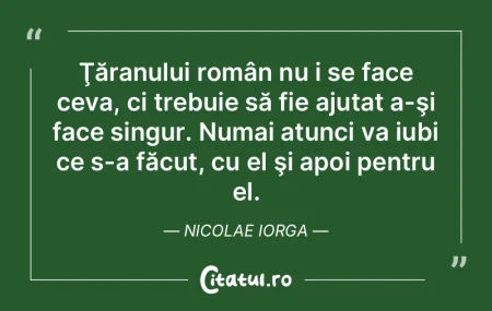 Nimeni nu trebuie să fie sluga altuia. ...