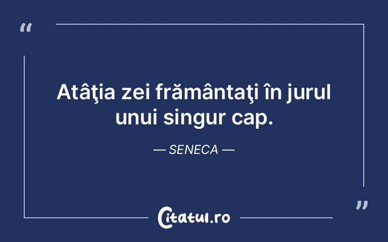 Citat Seneca - citate viata