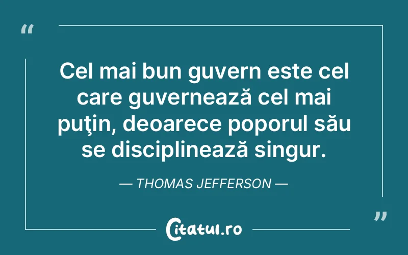 Citat Thomas Jefferson - citate viata