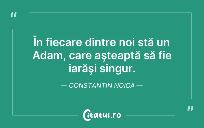 Citat Constantin Noica - citate viata