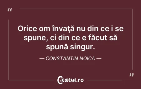 Nu singurătatea ne sălbăticeşte, ci ... Nu singurătatea ne sălbăticeşte, ci ...