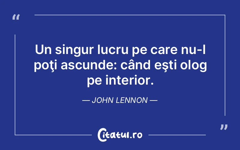 Citat John Lennon - citate viata