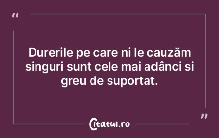 O singurătate cum nu poate trăi niciun... O singurătate cum nu poate trăi niciun...