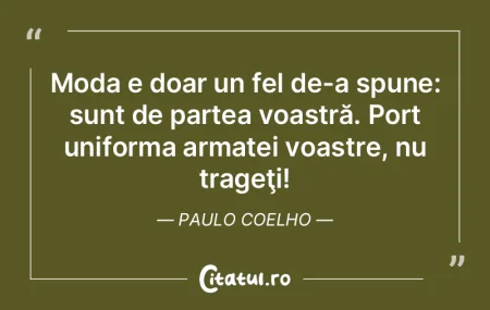 Nu există decât un singur fel de a în... Nu există decât un singur fel de a în...