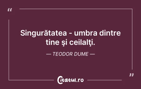 Momentele de singurătate pot aduce clar... Momentele de singurătate pot aduce clar...