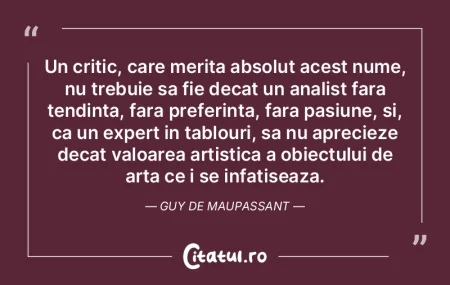 Un artist este de obicei un facator de m... Un artist este de obicei un facator de m...
