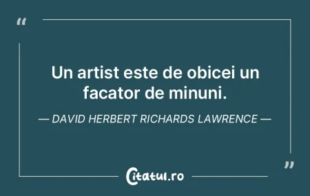 Ce arta frumoasa, dar ce meserie uzata. ...