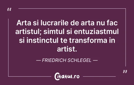 Critica nu e o stiinta, ci o arta. Eugen...