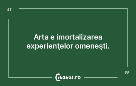 Nu există artă fără fantezie. Franz ...