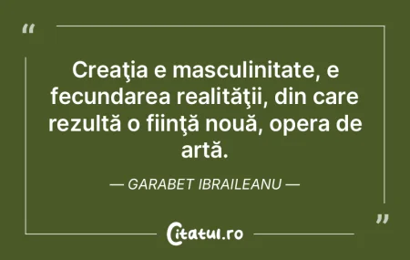Arta nu este natură. Arta este natură ... Arta nu este natură. Arta este natură ...