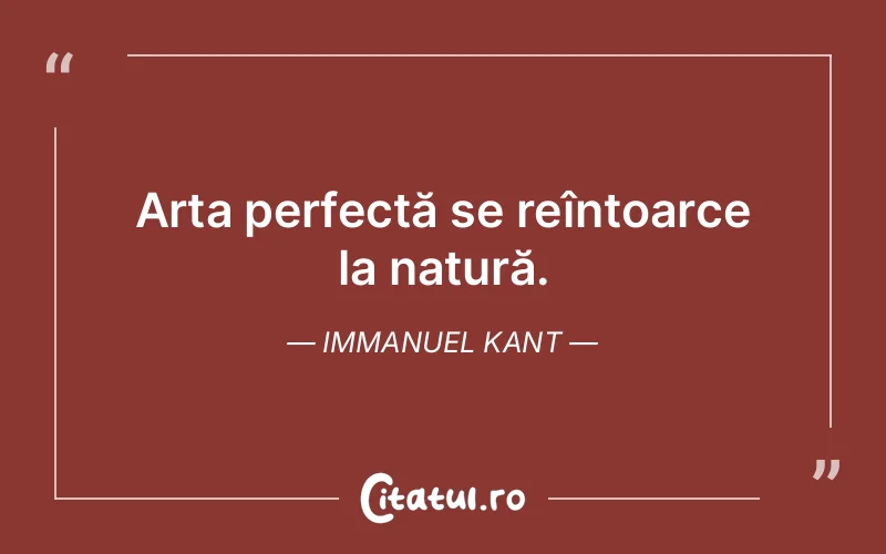 Citat Immanuel Kant - citate viata
