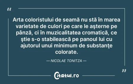 O operă de artă este rezultatul unic a... O operă de artă este rezultatul unic a...