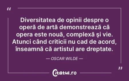 Numai prin artă şi numai în artă put... Numai prin artă şi numai în artă put...