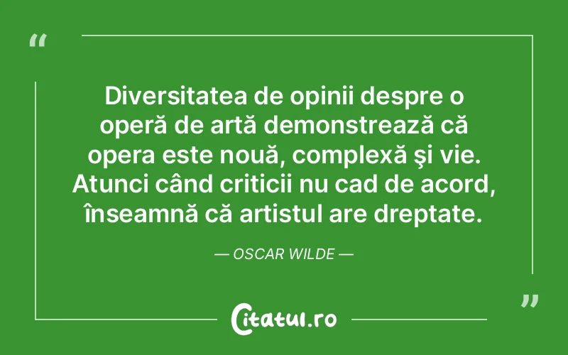 Citat Oscar Wilde - citate viata