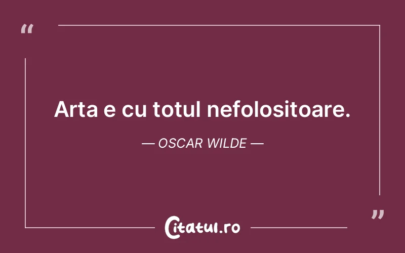 Citat Oscar Wilde - citate viata