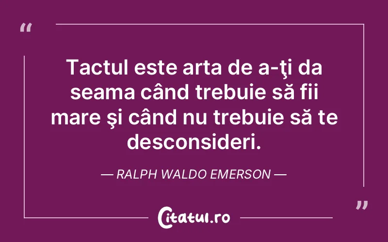 Citat Ralph Waldo Emerson - citate viata