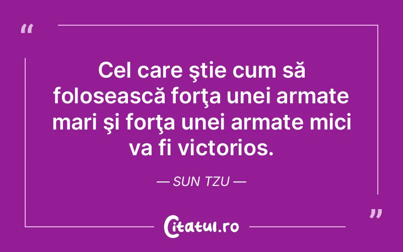 Citat Sun Tzu - citate viata