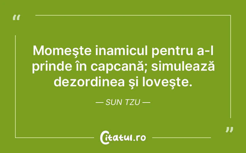 Citat Sun Tzu - citate viata
