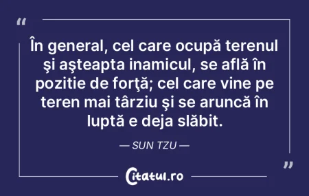 Invincibilitatea constă în apărare, i... Invincibilitatea constă în apărare, i...