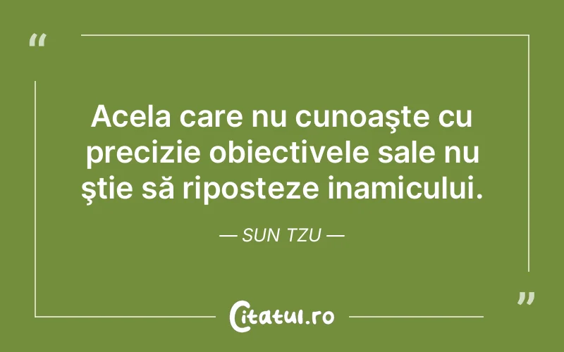 Citat Sun Tzu - citate viata