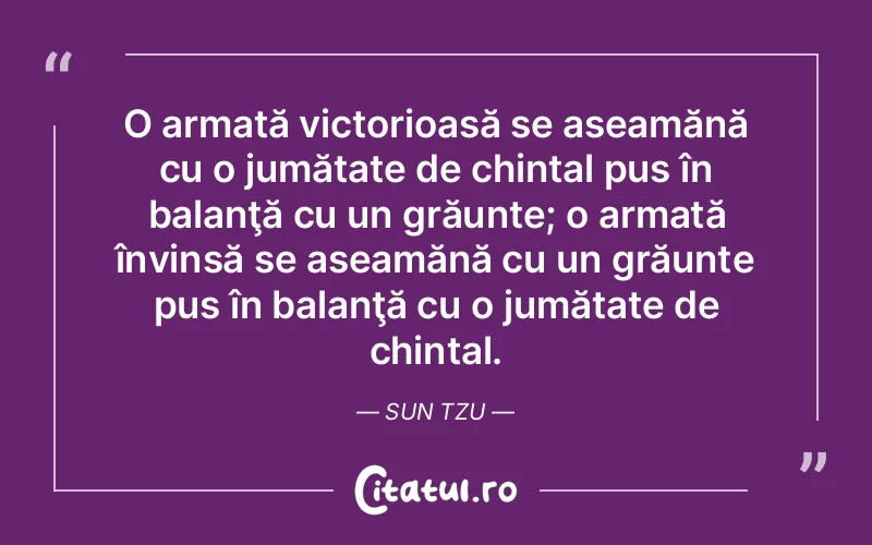 Citat Sun Tzu - citate viata