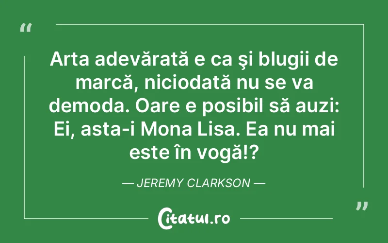 Citat Jeremy Clarkson - citate viata