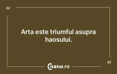 Arta reuşitei constă în a şti să te... Arta reuşitei constă în a şti să te...