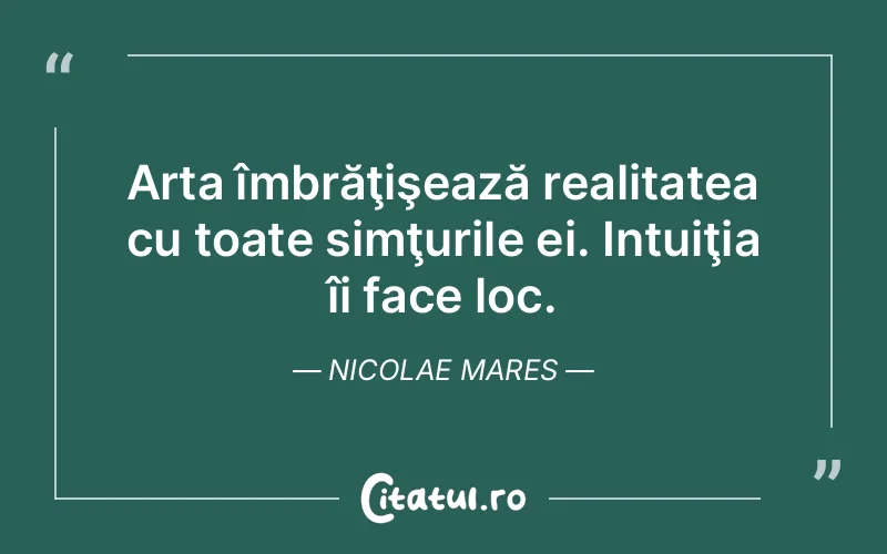 Citat Nicolae Mares - citate viata
