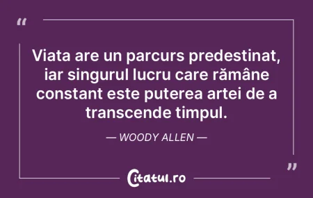 Viaţa nu imită arta, ci imită televiz...