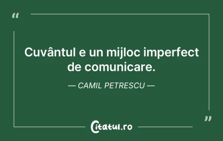 Prin cuvinte, mintea prinde aripi. Arist...