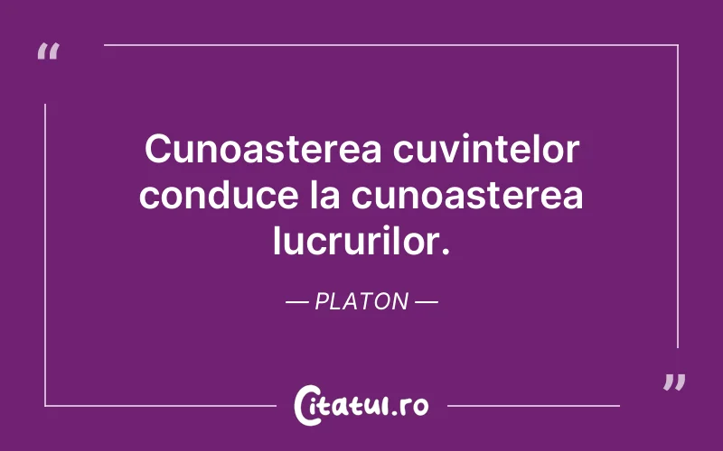 Citat Platon - citate viata