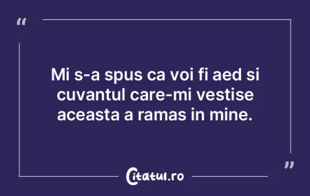 Să n-ai niciodată încredere în acela...