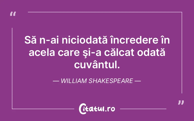 Citat William Shakespeare - citate viata