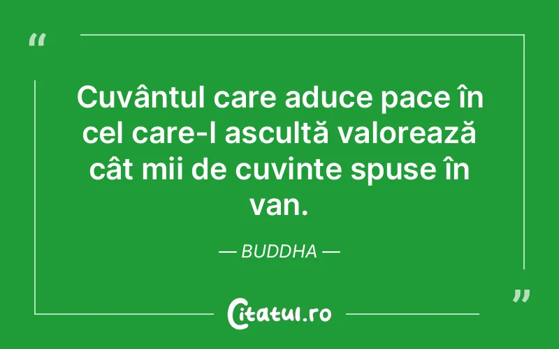 Citat Buddha - citate viata