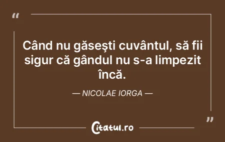Nu judeca lucrul după cuvântul care î... Nu judeca lucrul după cuvântul care î...
