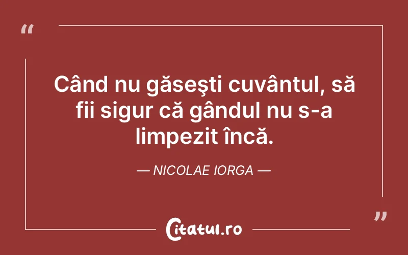 Citat Nicolae Iorga - citate viata