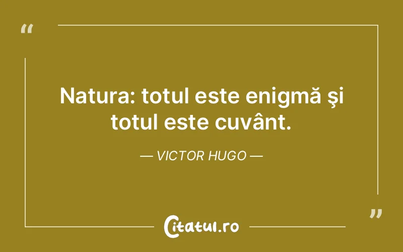 Citat Victor Hugo - citate viata