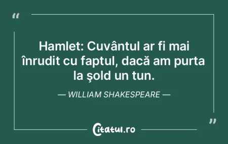 Ce este onoarea? Un cuvânt. William Sha... Ce este onoarea? Un cuvânt. William Sha...