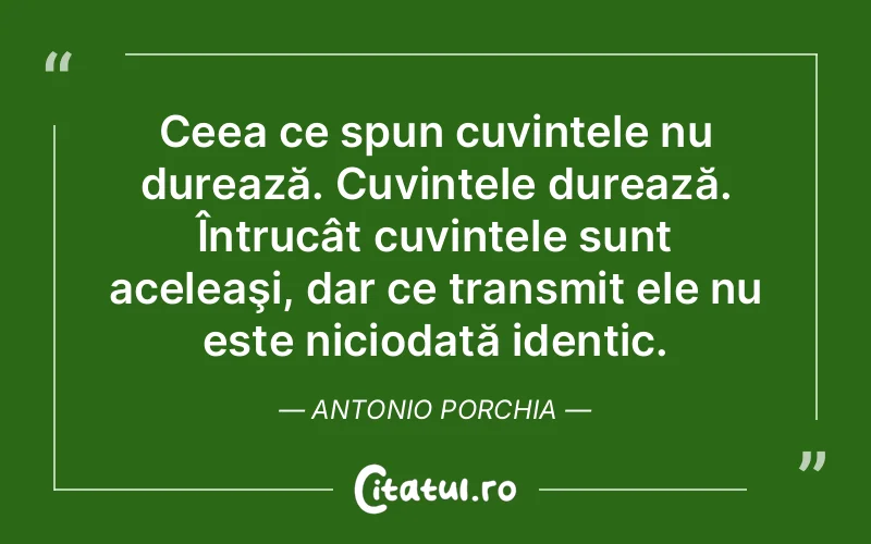 Citat Antonio Porchia - citate viata