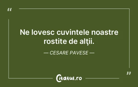 Niciodată să nu distrugi cu cuvintele ... Niciodată să nu distrugi cu cuvintele ...