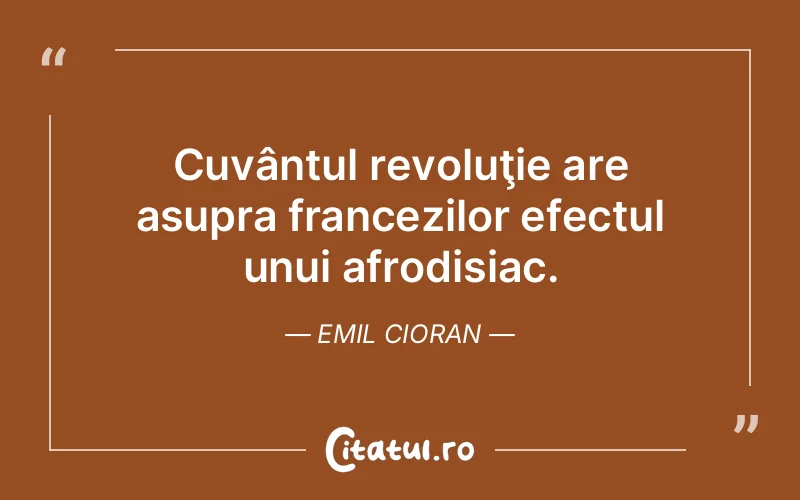 Citat Emil Cioran - citate viata