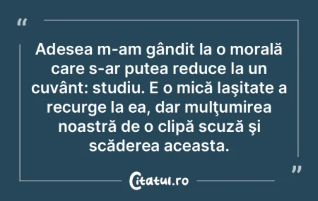 Chiar și atunci când te simți la apog... Chiar și atunci când te simți la apog...