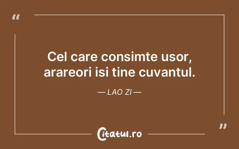 Citat Lao Zi - citate viata